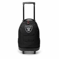 NFL Las Vegas Raiders Wheeled Backpack Tool Bag