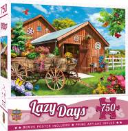 Lazy Days Flying to Flower Farm 750 Piece Puzzle