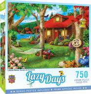 Lazy Days Lakeside Retreat 750 Piece Puzzle