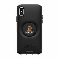 Lehigh Mountain Hawks OtterBox Symmetry PopSocket iPhone Case