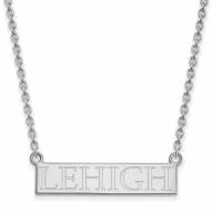 Lehigh Mountain Hawks Sterling Silver Large Pendant Necklace