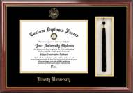 Liberty Flames Diploma Frame & Tassel Box