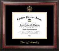 Liberty Flames Gold Embossed Diploma Frame