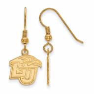 Liberty Flames Sterling Silver Gold Plated Small Dangle Earrings