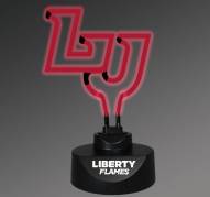 Liberty Flames Team Logo Neon Lamp