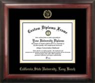 Long Beach State 49ers Gold Embossed Diploma Frame