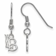 Long Beach State 49ers Sterling Silver Extra Small Dangle Earrings