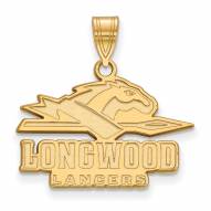 Longwood Lancers Sterling Silver Gold Plated Medium Pendant