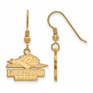 Longwood Lancers Sterling Silver Gold Plated Small Dangle Earrings