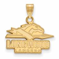 Longwood Lancers Sterling Silver Gold Plated Small Pendant