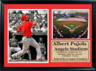 Los Angeles Angels 12" x 18" Albert Pujols Photo Stat Frame