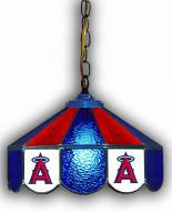 Los Angeles Angels 14" Glass Pub Lamp