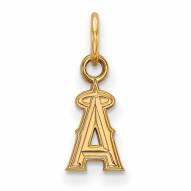 Los Angeles Angels 14k Yellow Gold Extra Small Pendant