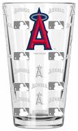 Los Angeles Angels 16 oz. Sandblasted Pint Glass