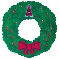 Los Angeles Angels 16" Team Wreath Sign