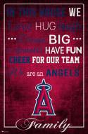 Los Angeles Angels 17" x 26" In This House Sign