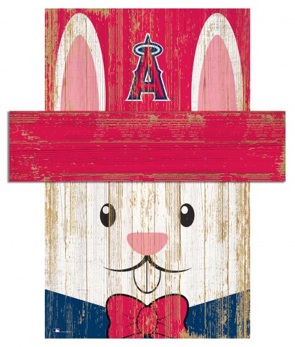 Los Angeles Angels 19&quot; x 16&quot; Easter Bunny Head
