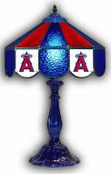 Los Angeles Angels 21" Glass Table Lamp
