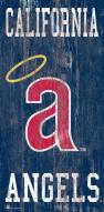 Los Angeles Angels 6" x 12" Heritage Logo Sign