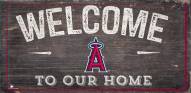 Los Angeles Angels 6" x 12" Welcome Sign