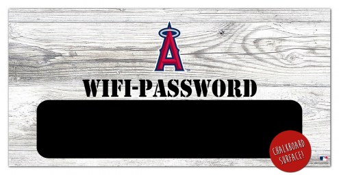 Los Angeles Angels 6&quot; x 12&quot; Wifi Password Sign