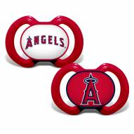 Los Angeles Angels Baby Pacifier 2-Pack