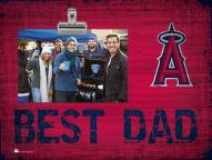 Los Angeles Angels Best Dad Clip Frame