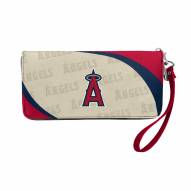 Los Angeles Angels Curve Zip Organizer Wallet