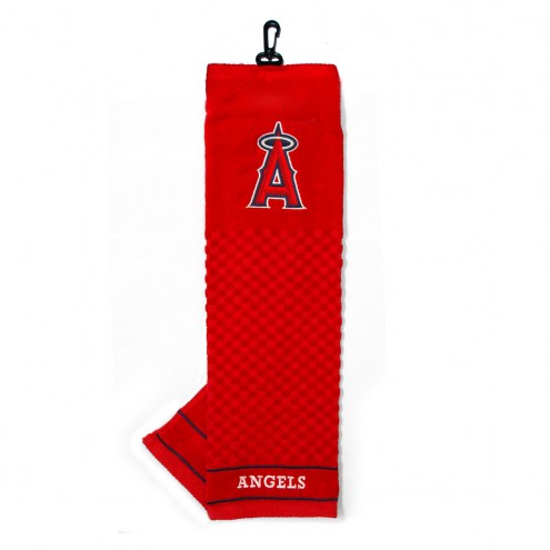 Los Angeles Angels Embroidered Golf Towel