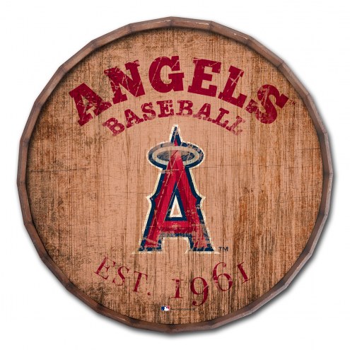 Los Angeles Angels Established Date 16&quot; Barrel Top