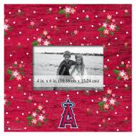Los Angeles Angels Floral 10" x 10" Picture Frame
