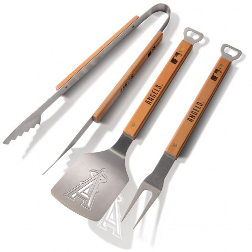 Los Angeles Angels 3-Piece Grill Accessories Set