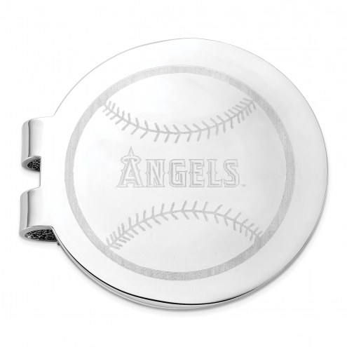 Los Angeles Angels Stainless Steel Engraved Money Clip