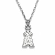 Los Angeles Angels Sterling Silver Pendant Necklace