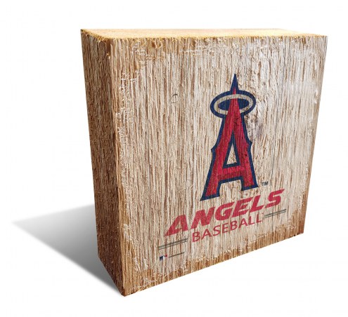 Los Angeles Angels Team Logo Block