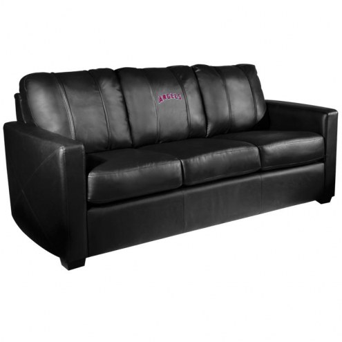 Los Angeles Angels XZipit Silver Sofa with Secondary Logo