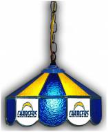 Los Angeles Chargers 14" Glass Pub Lamp