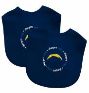 Los Angeles Chargers 2-Pack Baby Bibs