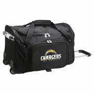 Los Angeles Chargers 22" Rolling Duffle Bag
