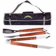 Los Angeles Chargers 3 Piece BBQ Set