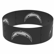 Los Angeles Chargers 36" Round Steel Fire Ring