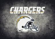 Los Angeles Chargers 4' x 6' NFL Distressed Area Rug