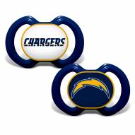 Los Angeles Chargers Baby Pacifier 2-Pack