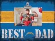 Los Angeles Chargers Best Dad Clip Frame