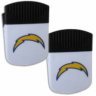 Los Angeles Chargers Chip Clip Magnet with Bottle Opener - 2 Pack