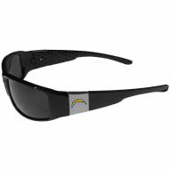 Los Angeles Chargers Chrome Wrap Sunglasses