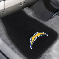 Los Angeles Chargers Embroidered Car Mats