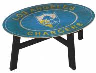 Los Angeles Chargers Heritage Logo Coffee Table