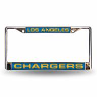 Los Angeles Chargers Laser Chrome License Plate Frame