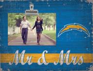 Los Angeles Chargers Mr. & Mrs. Clip Frame